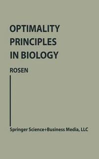 bokomslag Optimality Principles in Biology