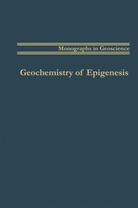 bokomslag Geochemistry of Epigenesis