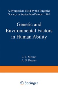 bokomslag Genetic and Environmental Factors in Human Ability