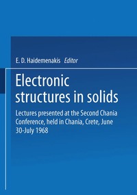 bokomslag Electronic Structures in Solids