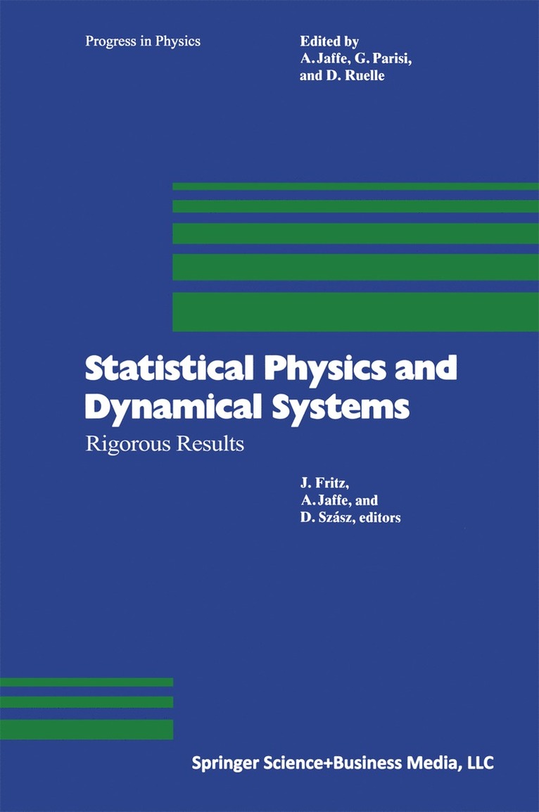 Statistical Physics and Dynamical Systems 1