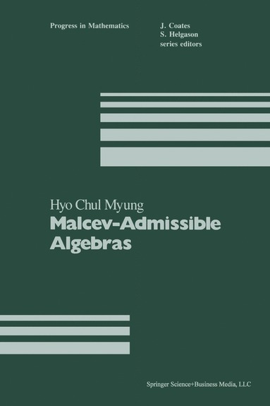 bokomslag Malcev-Admissible Algebras