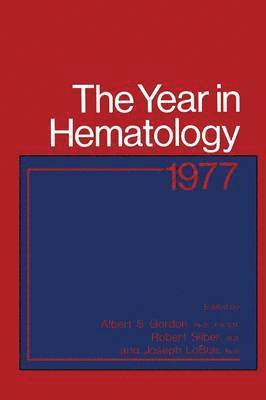 The Year in Hematology 1