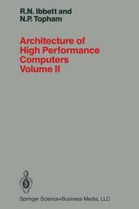 bokomslag Architecture of High Performance Computers Volume II