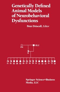 bokomslag Genetically Defined Animal Models of Neurobehavioral Dysfunctions