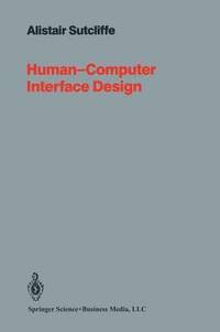 bokomslag Human-Computer Interface Design