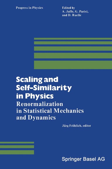 bokomslag Scaling and Self-Similarity in Physics