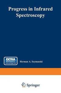 bokomslag Progress in Infrared Spectroscopy