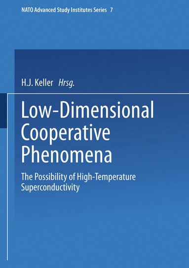 bokomslag Low-Dimensional Cooperative Phenomena