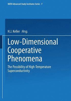 Low-Dimensional Cooperative Phenomena 1