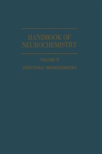 bokomslag Handbook of Neurochemistry