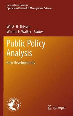 bokomslag Public Policy Analysis