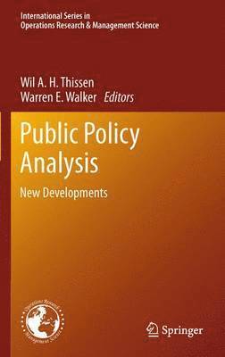 Wil A. H. Thissen, Warren E. Walker - Public Policy Analysis, Häftad
