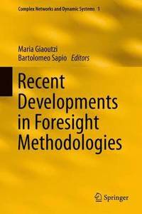 bokomslag Recent Developments in Foresight Methodologies