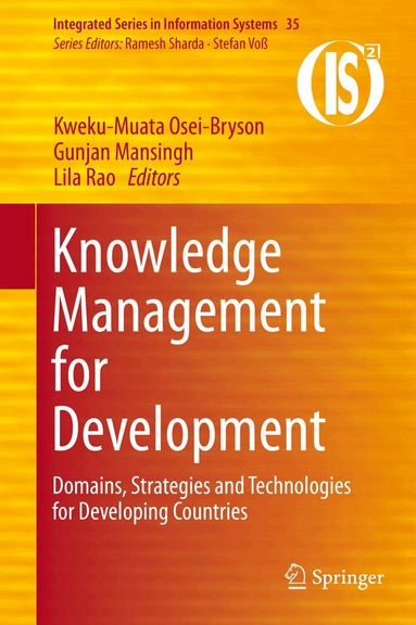 Kweku-Muata Osei-Bryson, Gunjan Mansingh, Lila Rao - Knowledge Management for Development, Inbunden