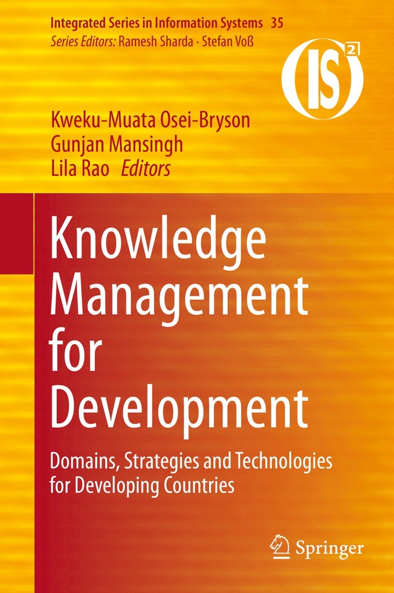 Kweku-Muata Osei-Bryson, Gunjan Mansingh, Lila Rao - Knowledge Management for Development, Inbunden