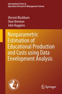 bokomslag Nonparametric Estimation of Educational Production and Costs using Data Envelopment Analysis