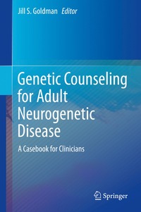 bokomslag Genetic Counseling for Adult Neurogenetic Disease