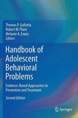 Handbook of Adolescent Behavioral Problems 1