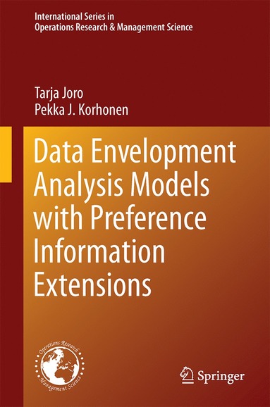 bokomslag Extension of Data Envelopment Analysis with Preference Information