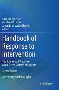 bokomslag Handbook of Response to Intervention