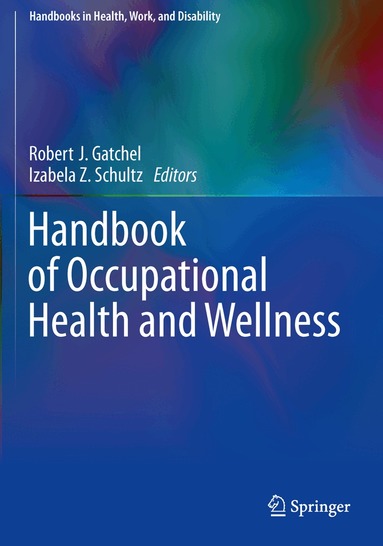 Robert J. Gatchel, Izabela Z. Schultz - Handbook of Occupational Health and Wellness, Häftad