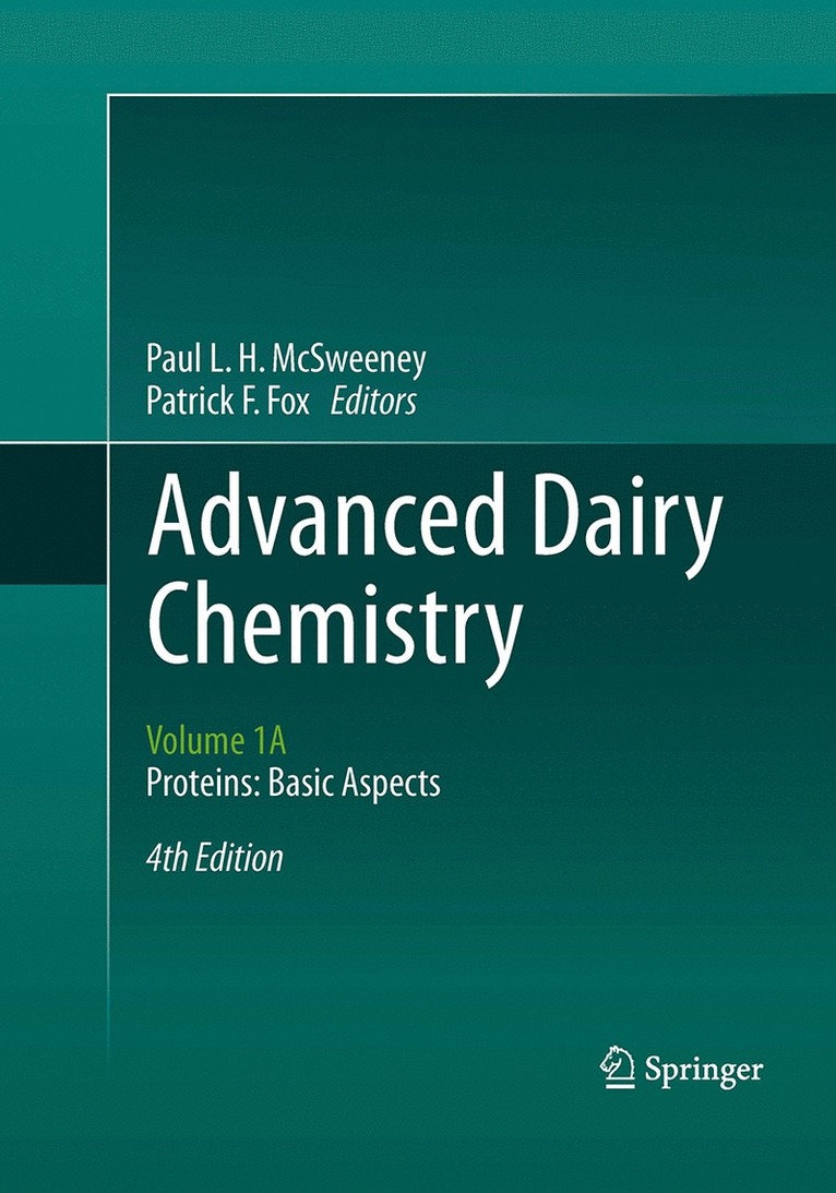 Paul L. H. McSweeney, Patrick F. Fox - Advanced Dairy Chemistry, Häftad