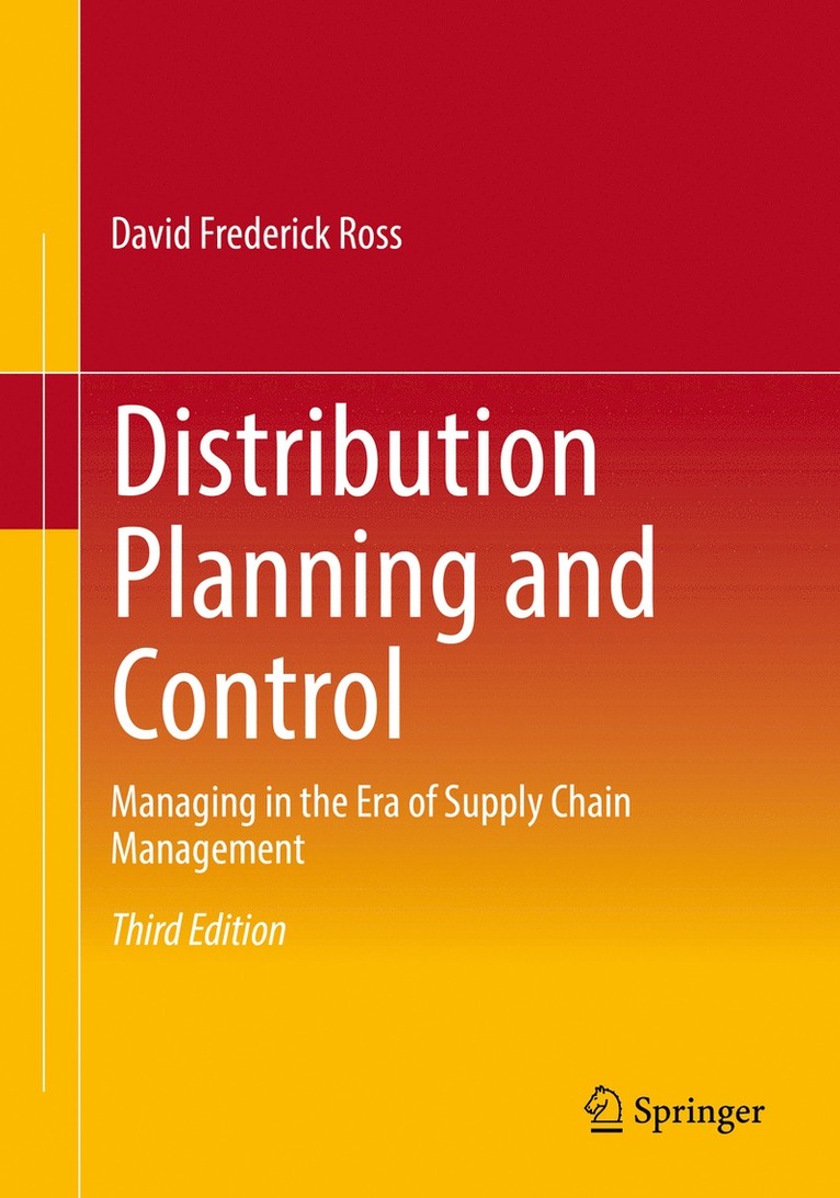 David Frederick Ross - Distribution Planning and Control, Häftad