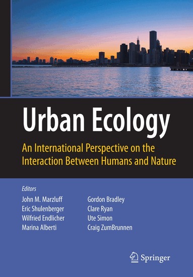 John Marzluff - Urban Ecology, Häftad