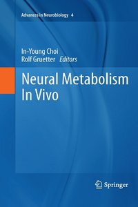 bokomslag Neural Metabolism In Vivo