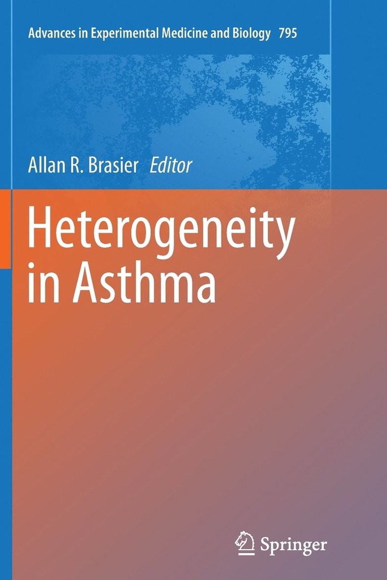 Allan R. Brasier - Heterogeneity in Asthma, Häftad