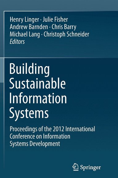 bokomslag Building Sustainable Information Systems