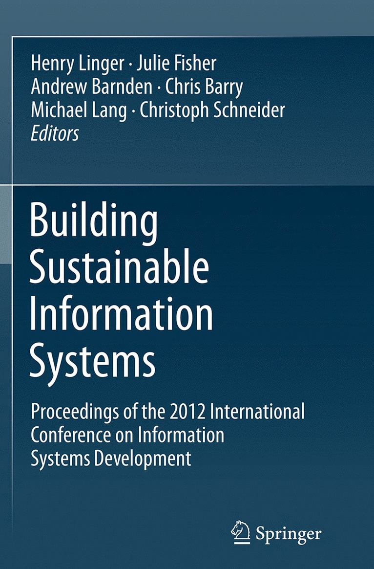 Building Sustainable Information Systems 1