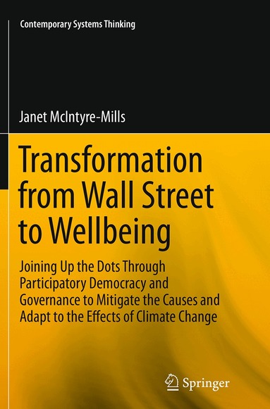 Janet McIntyre-Mills - Transformation from Wall Street to Wellbeing, Häftad