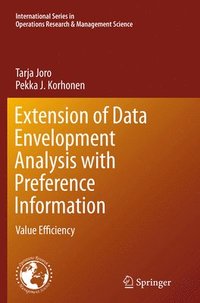 bokomslag Extension of Data Envelopment Analysis with Preference Information