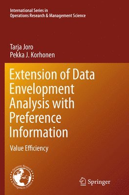 bokomslag Extension of Data Envelopment Analysis with Preference Information