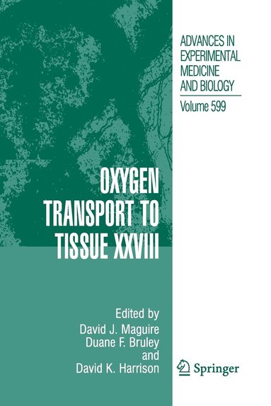 bokomslag Oxygen Transport to Tissue XXVIII