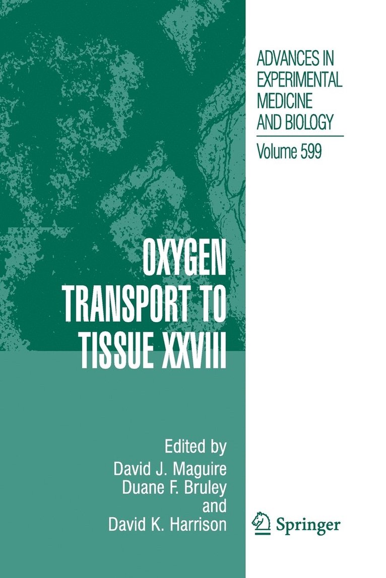 Oxygen Transport to Tissue XXVIII