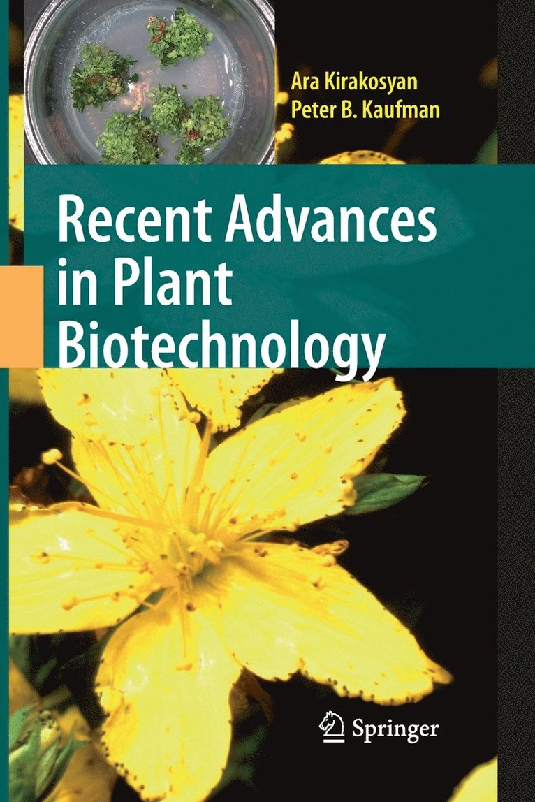 Recent Advances in Plant Biotechnology 1