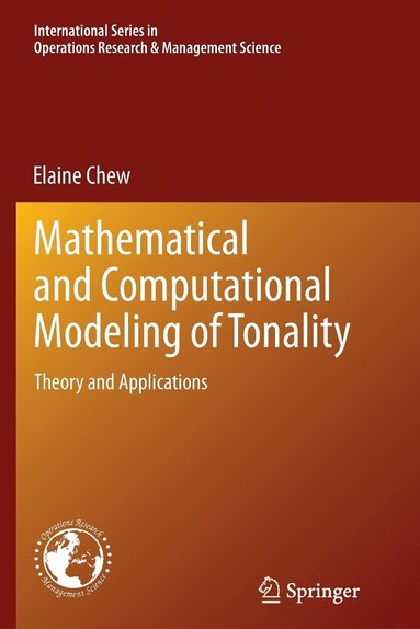 bokomslag Mathematical and Computational Modeling of Tonality