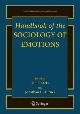 bokomslag Handbook of the Sociology of Emotions