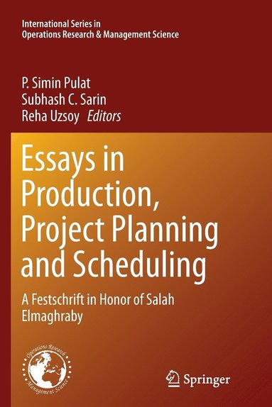 bokomslag Essays in Production, Project Planning and Scheduling