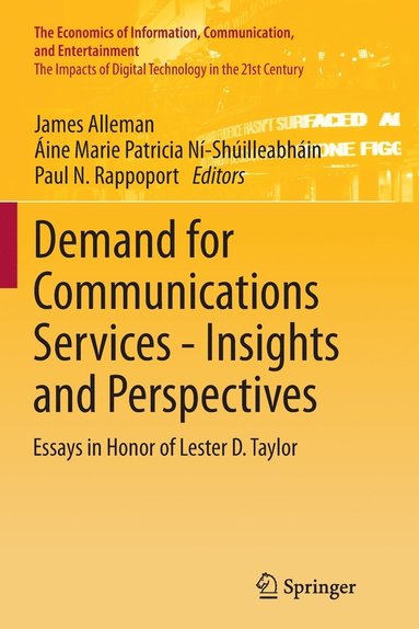 bokomslag Demand for Communications Services - Insights and Perspectives