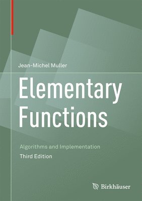 bokomslag Elementary Functions: Algorithms and Implementation