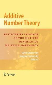 bokomslag Additive Number Theory