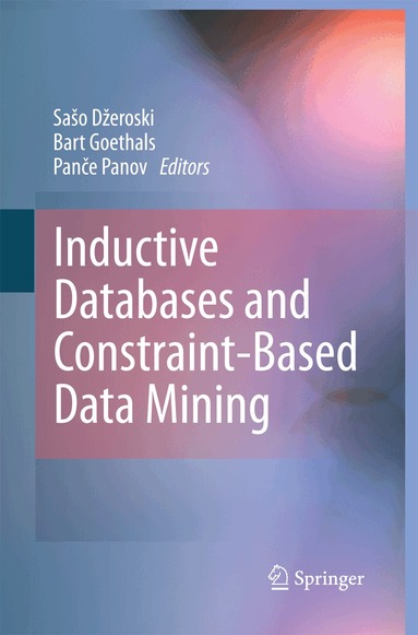 Sašo Džeroski, Bart Goethals, Panče Panov - Inductive Databases and Constraint-Based Data Mining, Häftad
