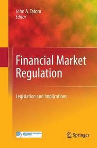 bokomslag Financial Market Regulation