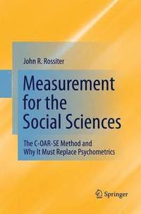 bokomslag Measurement for the Social Sciences