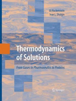 Thermodynamics of Solutions 1