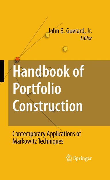 John B. Guerard, Jr. - Handbook of Portfolio Construction, Häftad